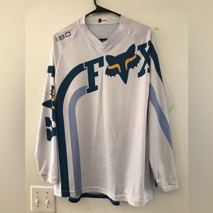 Fox 180 Replica Motocross MTB Long Sleeve Jersey Used Once Large